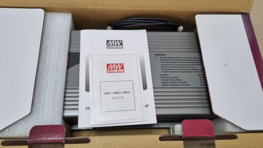 Przetwornica Mean Well TS-1500 48V + IRC2