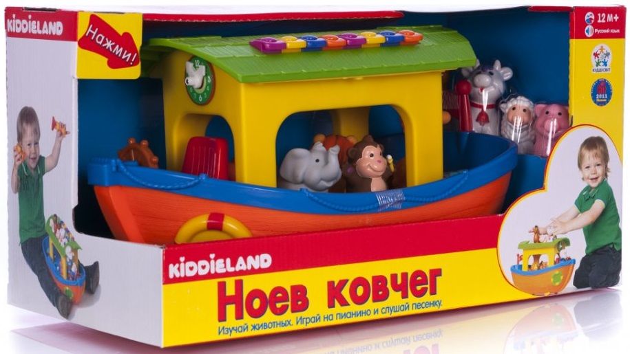 Набор Ноев Ковчег рус укр Kiddi Smart Kiddieland 031881 04973
