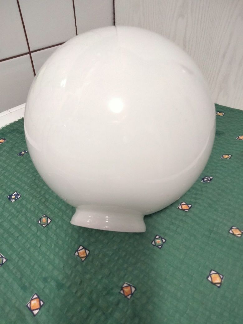 Klosz do lampy okrągły PRL vintage