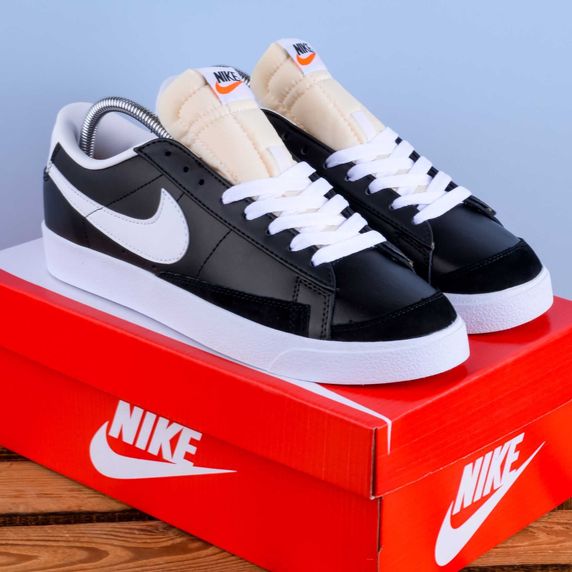 (1749) Чоловічі Кросівки Nike blazer чорні (41-45) найк найки