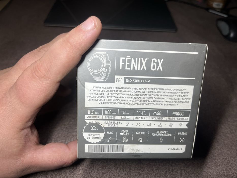 Garmin fenix 6X pro