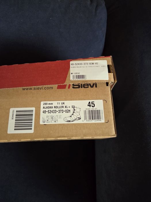 Buty robocze Sievi rozmair 45 długie