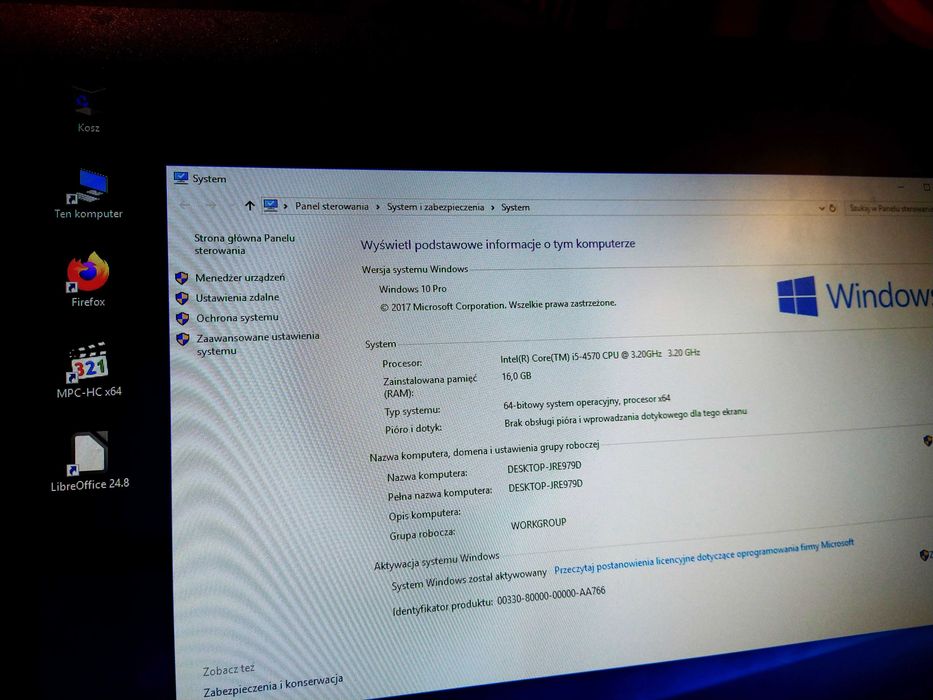 PC dla grafika lub gracza - Intel_i5, 16GB Ram, NVidia GeForce 2GB