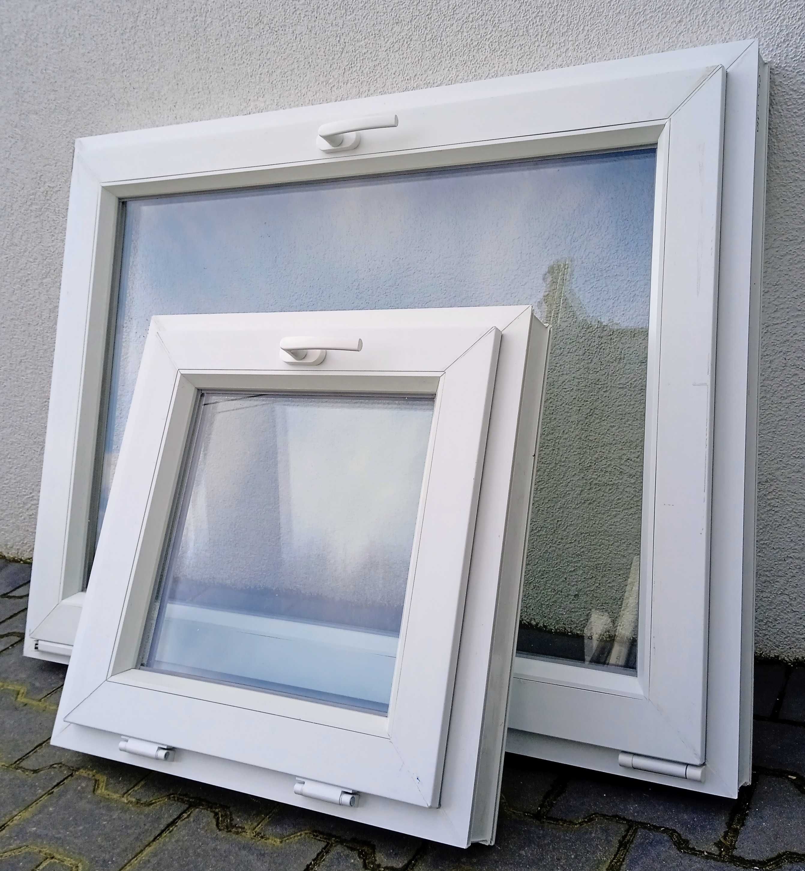 Okna PCV s50x50w od ręki dostawa/odbiór/DUŻE STANY MAGAZYNOWE
