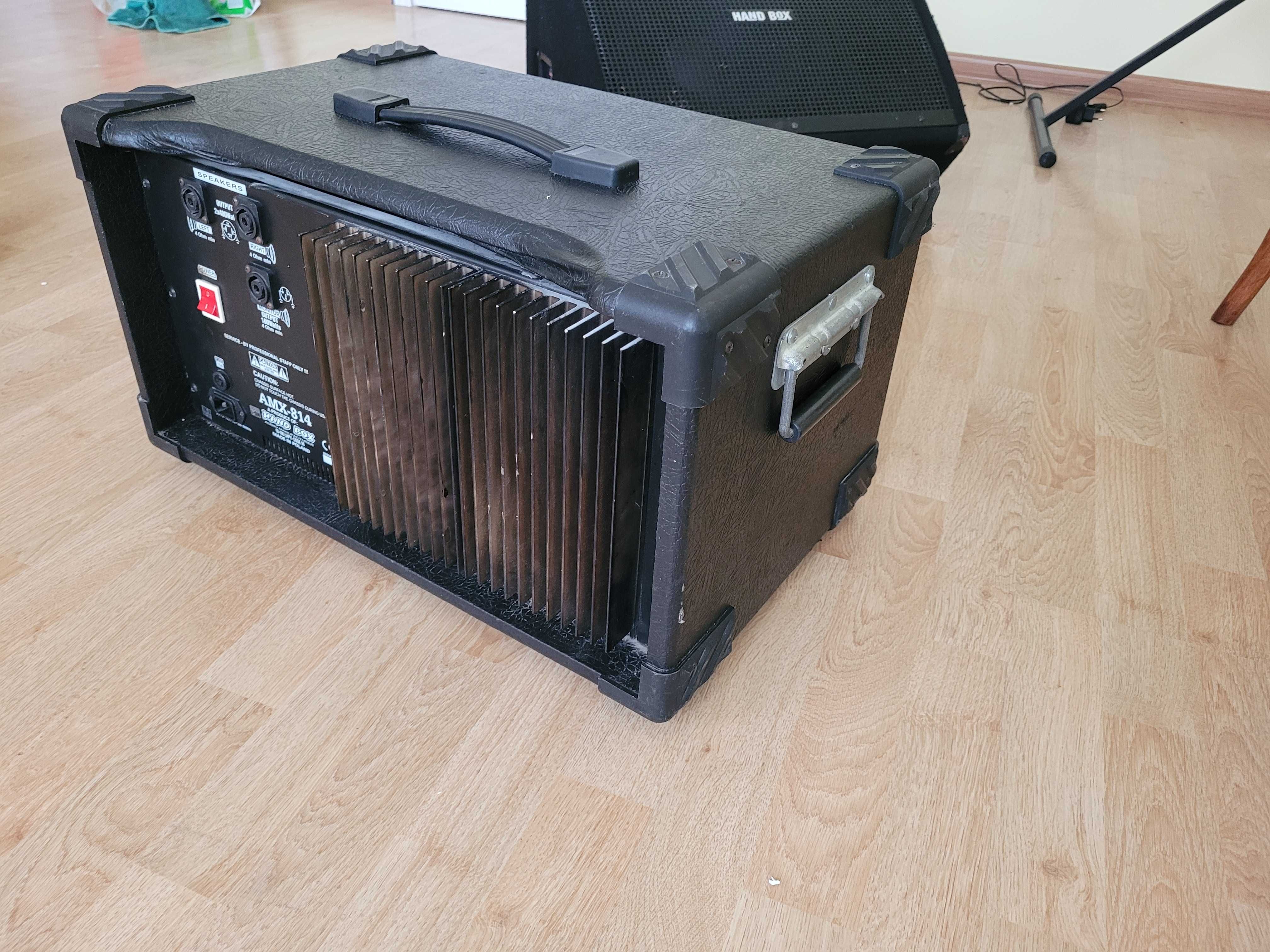 Power mikser Hand Box AMX-814 wzmacniacz