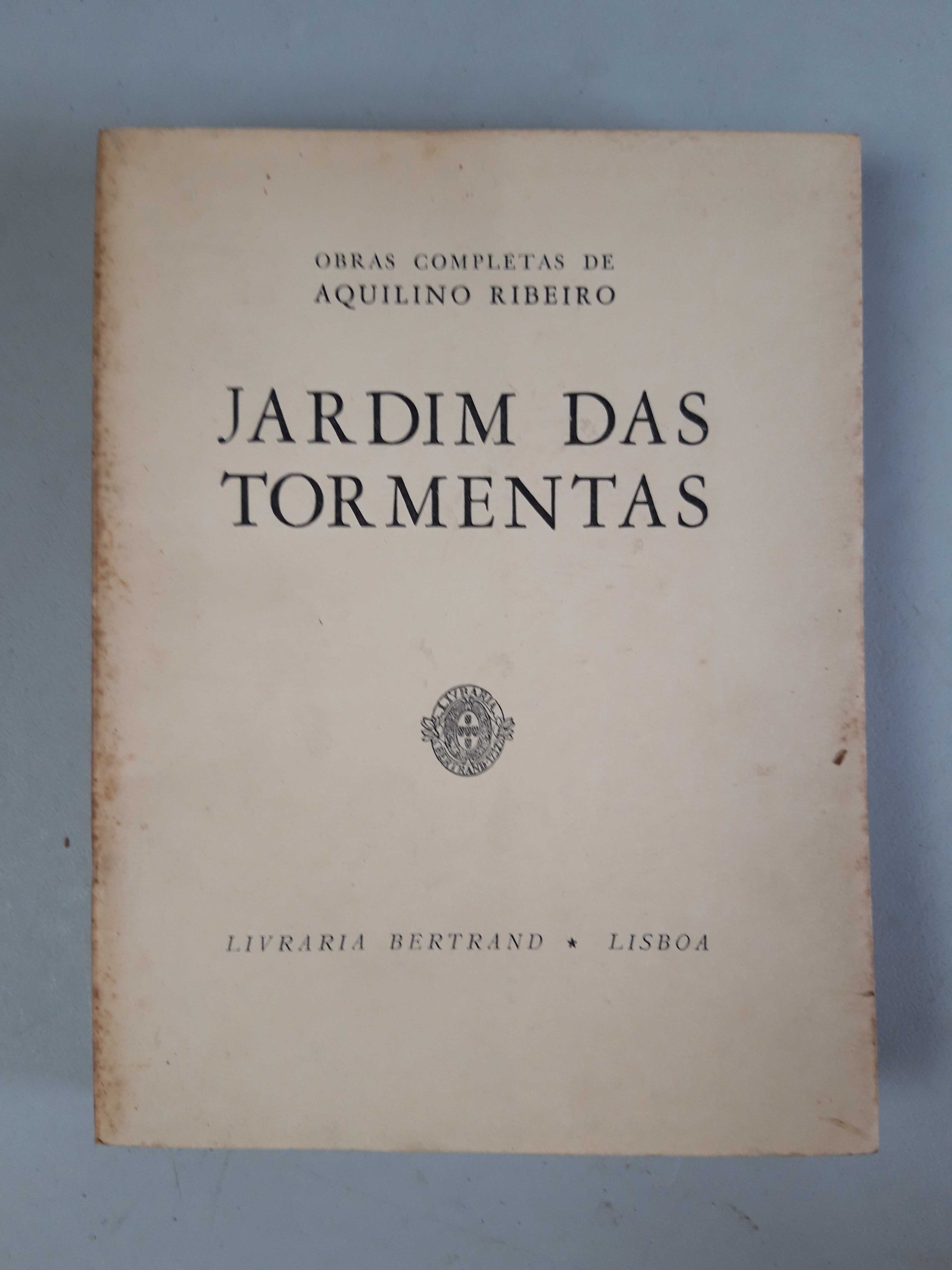 Livro- Ref CxC  - Aquilino Ribeiro - Jardim das tormentas