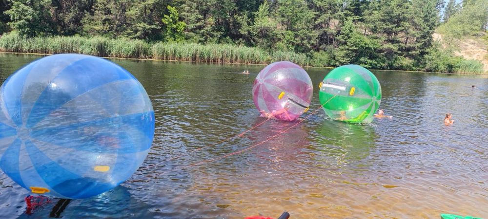 Водна куля (водный шар) TPU пластик, атракціон, готовий бізнес