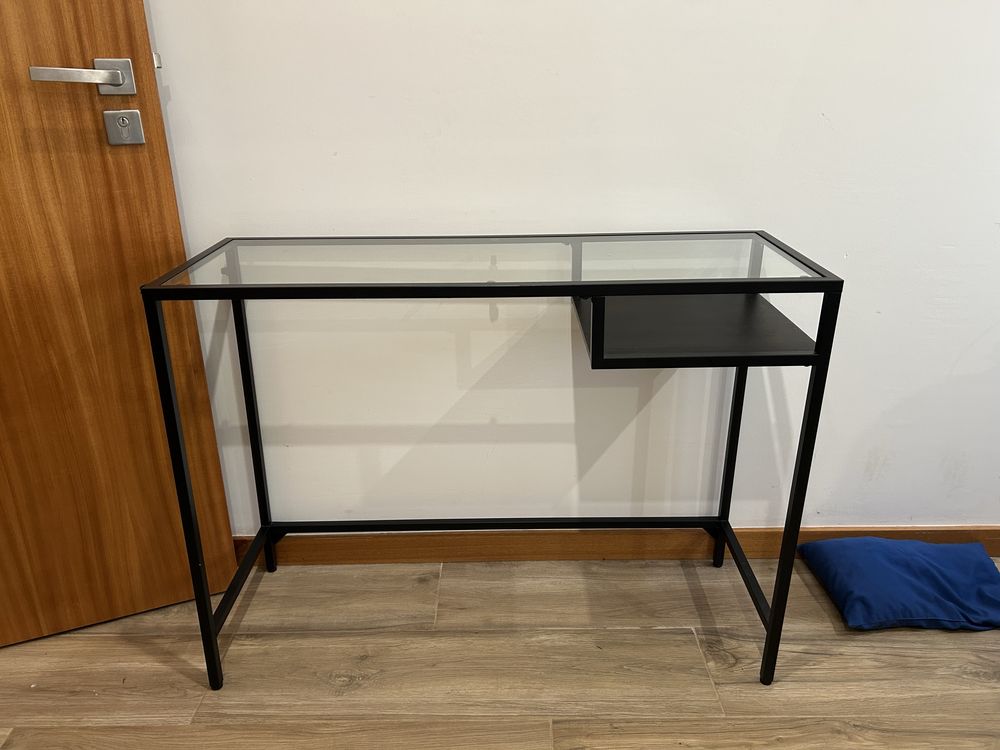 Secretaria de vidro ikea