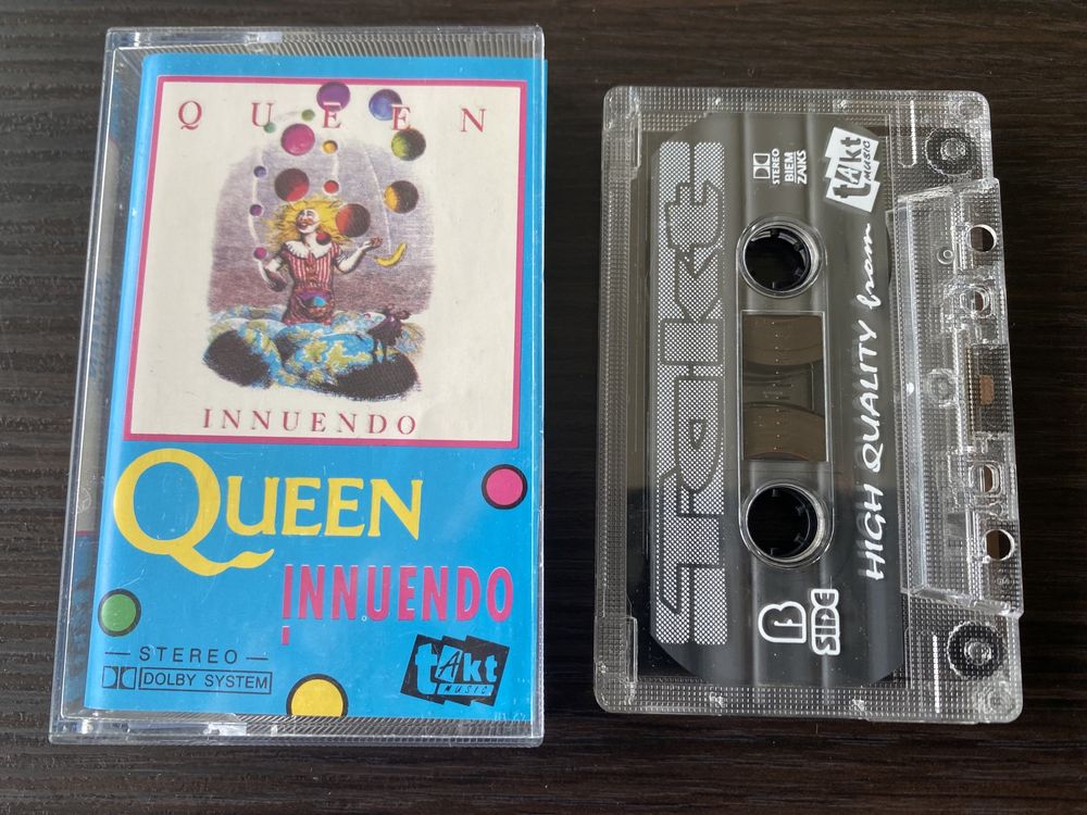 Queen Innuendo kaseta audio 1991 unikat