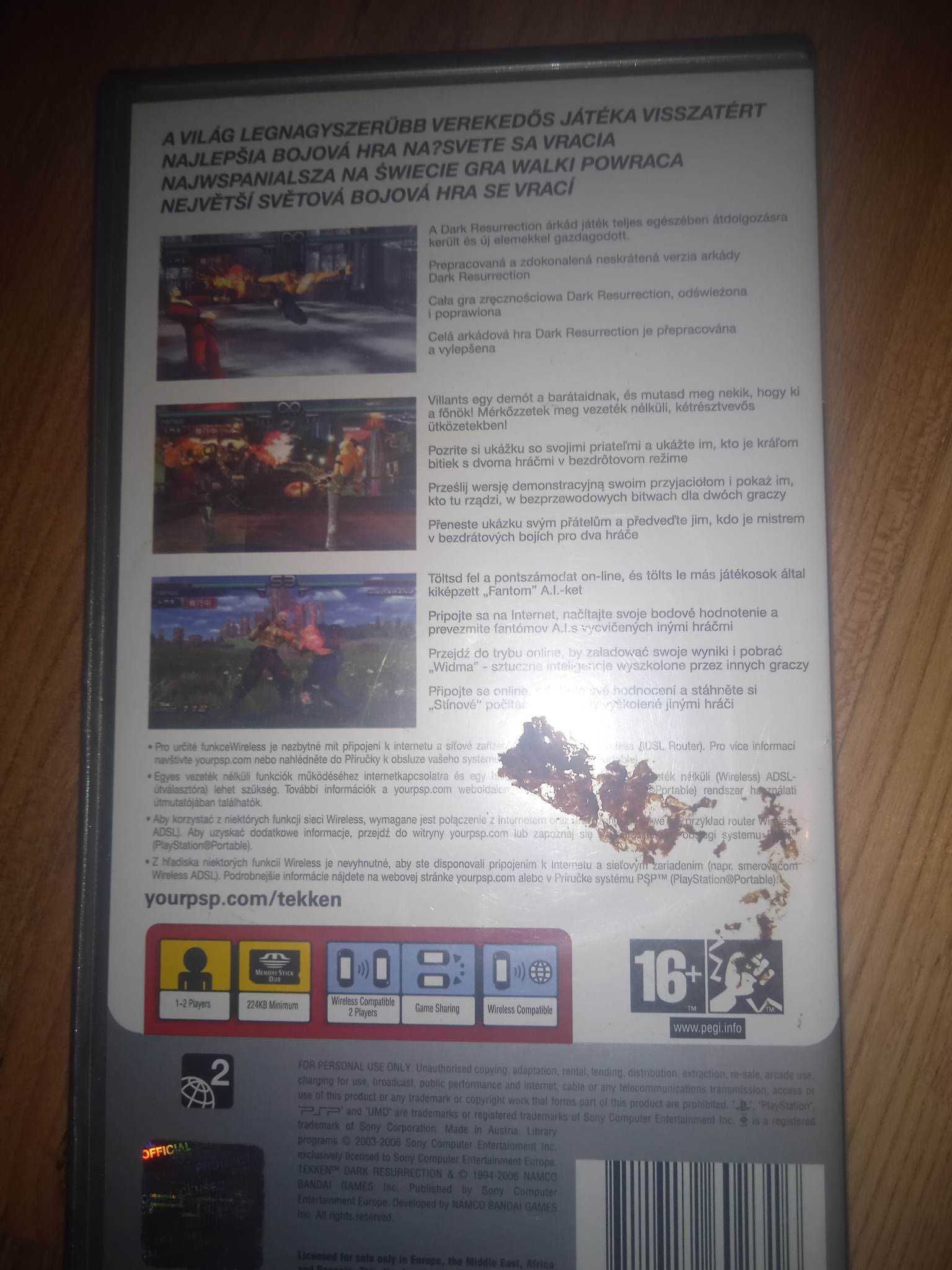 Tekken Dark Ressurection PSP