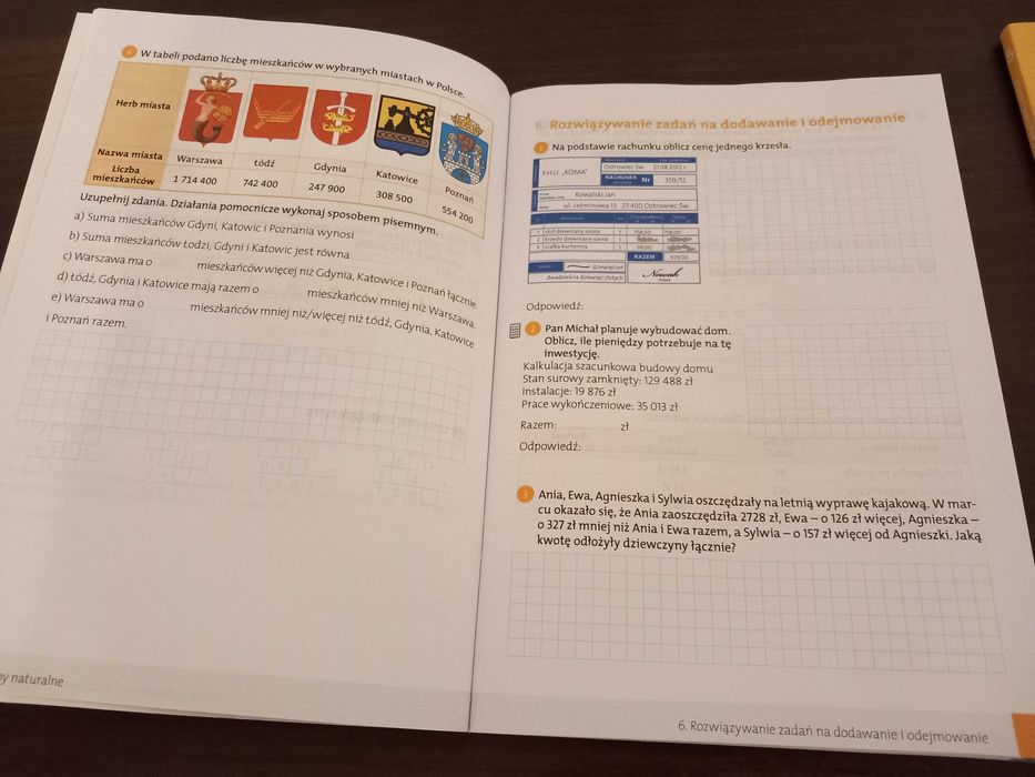 Matematyka kl 5 zeszyty ćwiczeń Operon i Nowa era