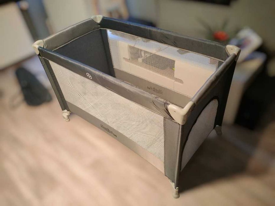 Łóżeczko Kojec Turystyczne Składane Idealne do Podróży 2w1 Bezpieczne