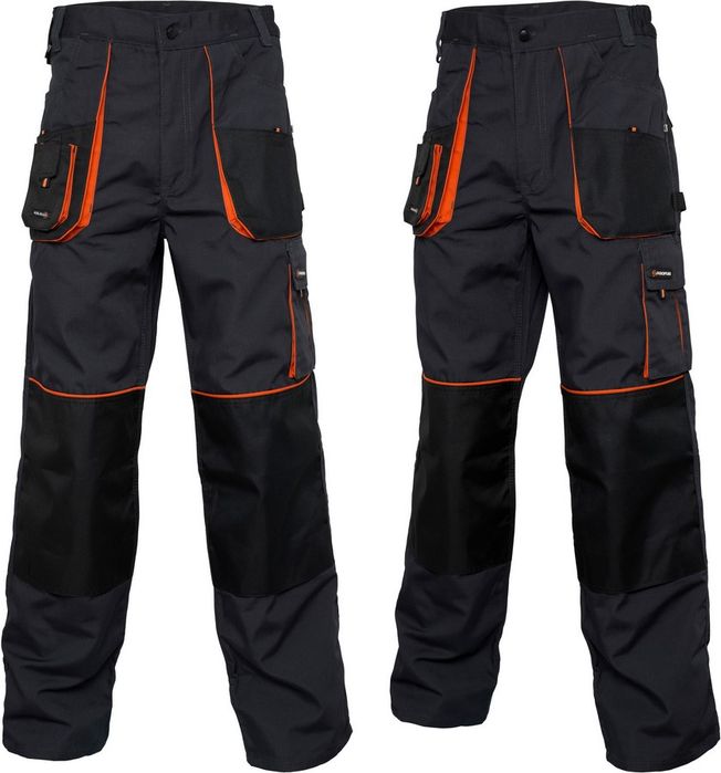 MOCNE spodnie robocze do pasa monterskie KOLMAR 56