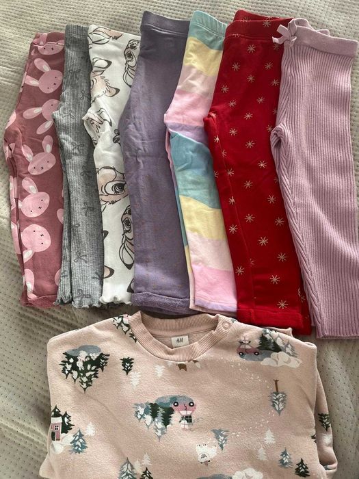 Ubranka dla dziewczynki rozmiar 92