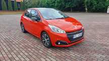 Peugeot 208 1.2 Benz 2017 rok kamera solar dach alufelgi