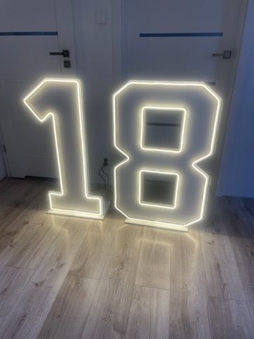 STOJACE CYFRY LED 18 Duze 100cm Wynajem