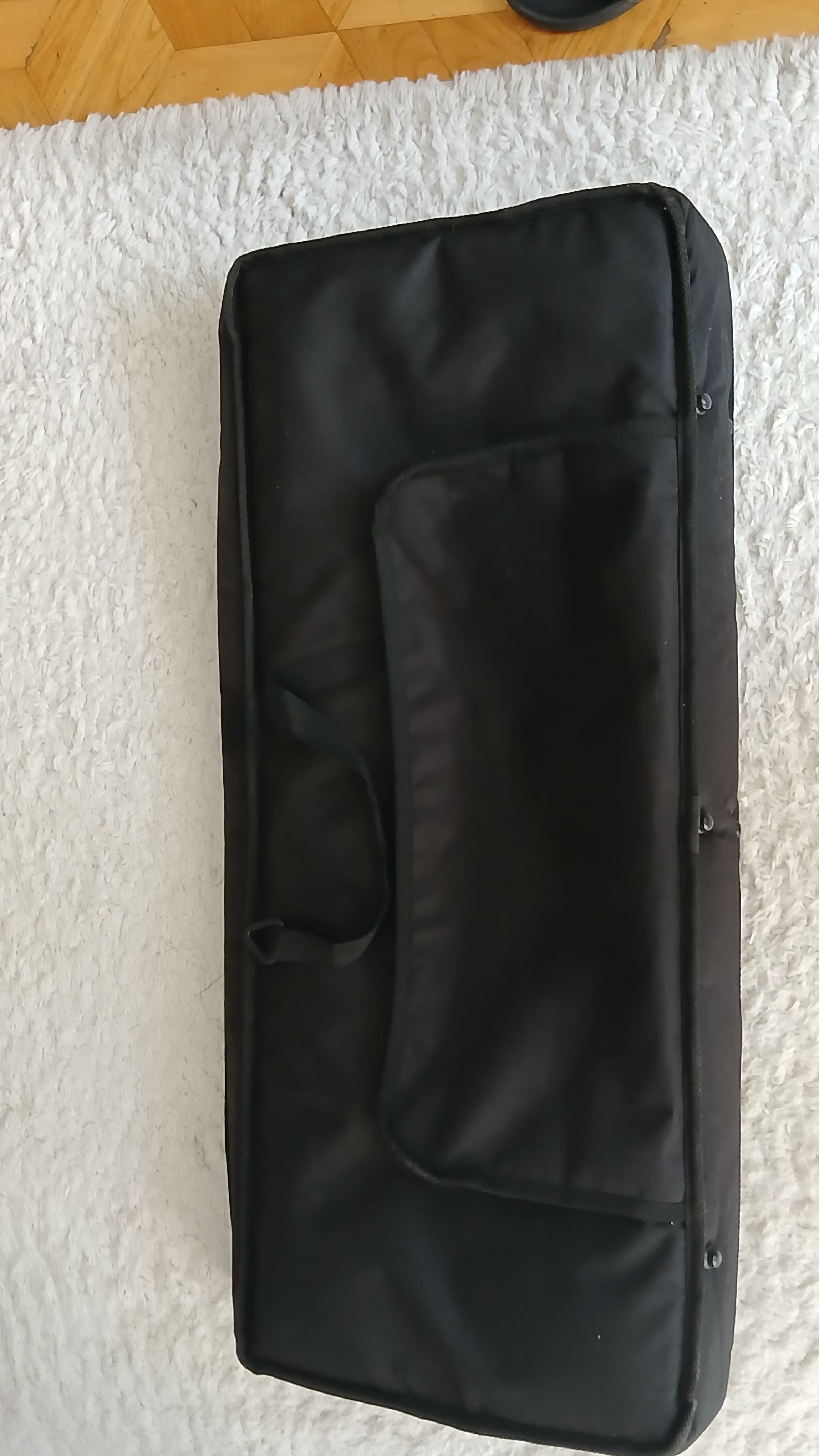 Keyboard organy Casio z dynamiczną klawiaturą MIDI torba statyw 5oktaw