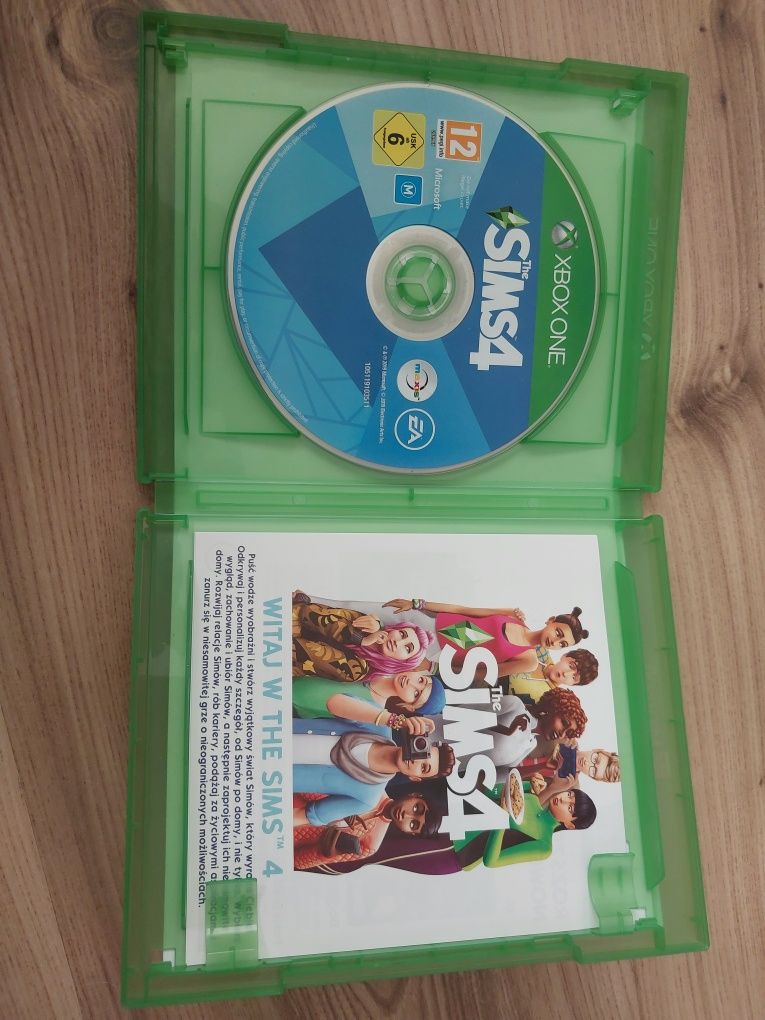Płyta na Xbox one do gry the sims 4