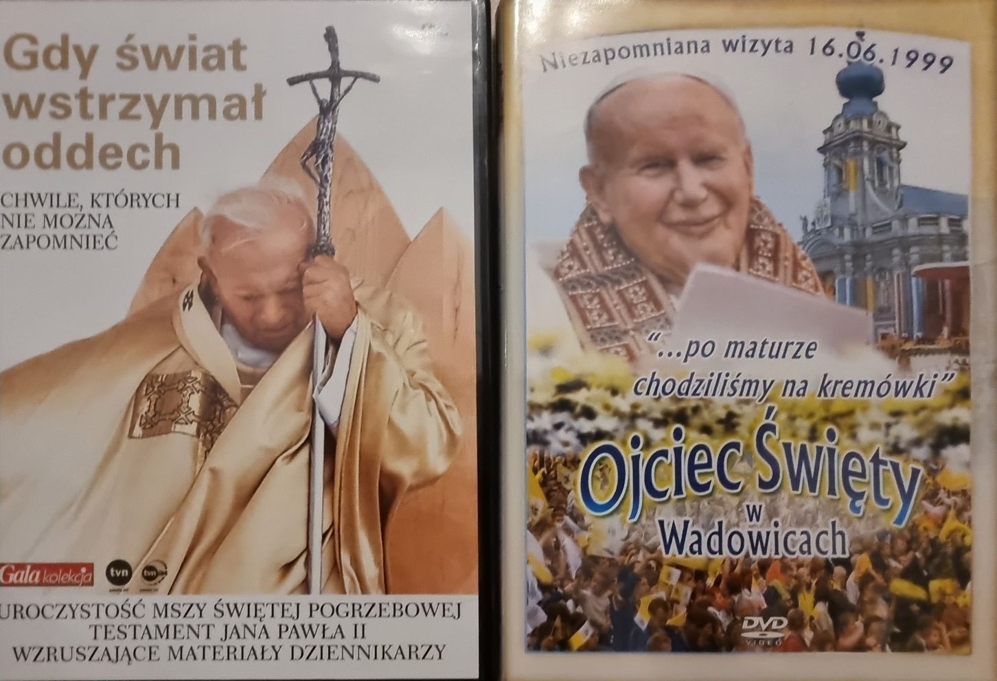 Jan Paweł II 2 filmy DVD