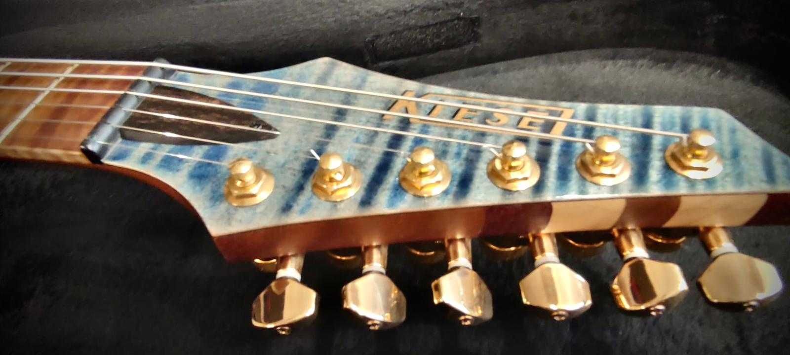 Kiesel DC 600 Custom jak mayones, ESP, fender