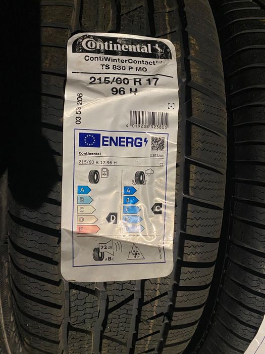 Opony zimowe NOWE 17 cali 215/60/17 CONTINENTAL