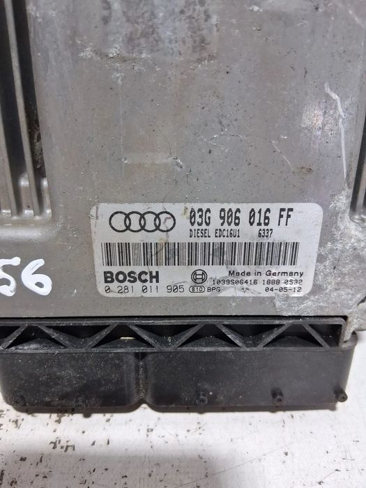 .Centralina Motor Bosch VW VAG Audi 2.0 TDi BKD 03G 906 016 FF / 0 281 011 905