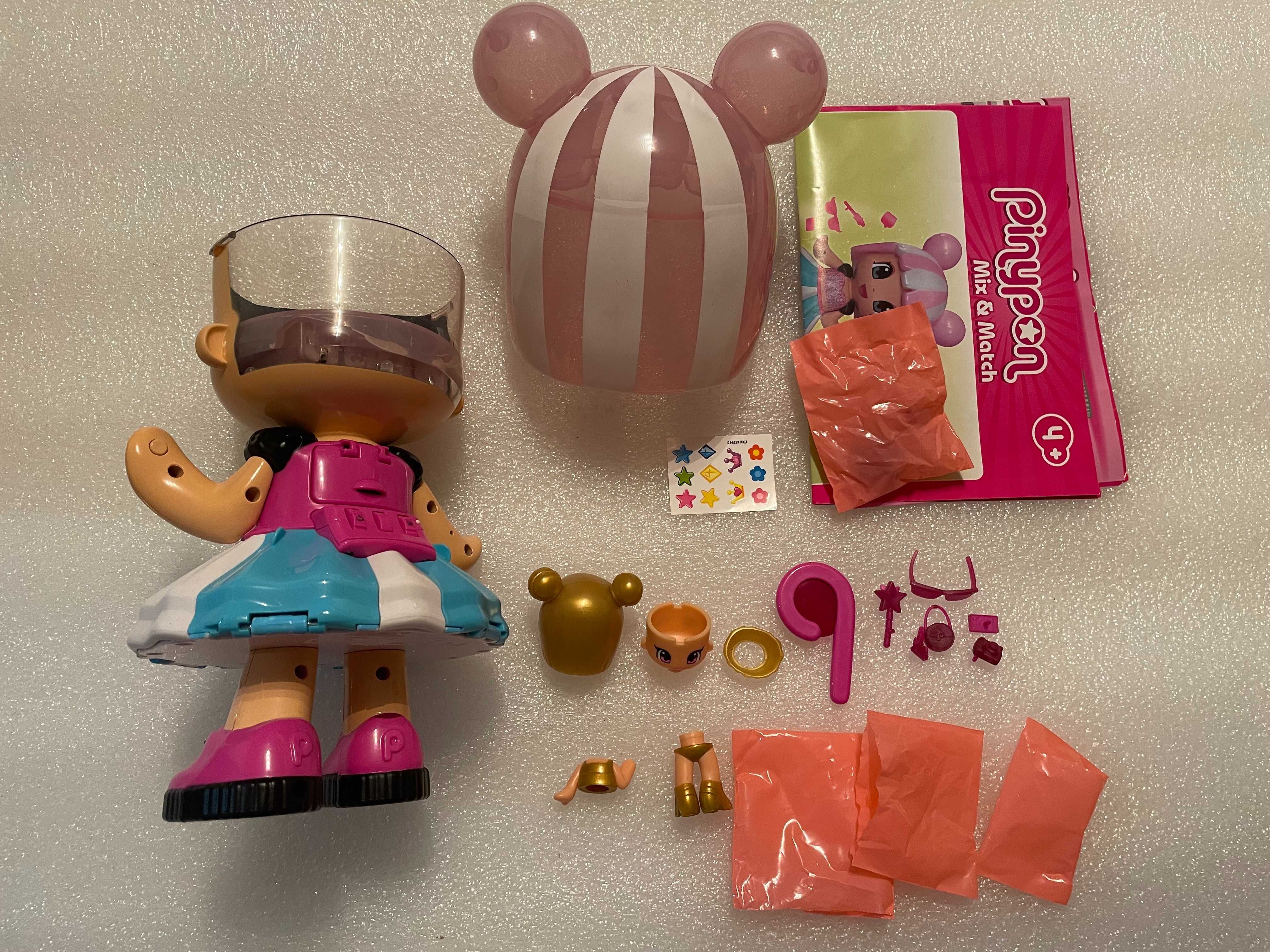 Pinypon Lampka Nocna w kształcie Lalki 30 cm, z sekretnymi schowkami