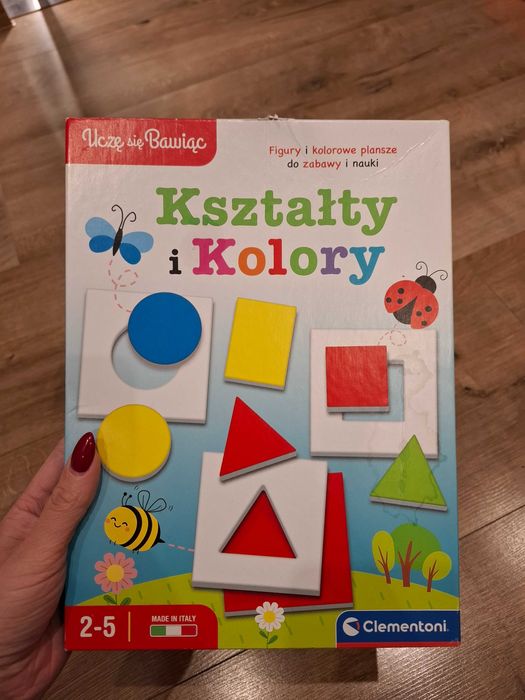 Kolory i ksztalty, karty memo