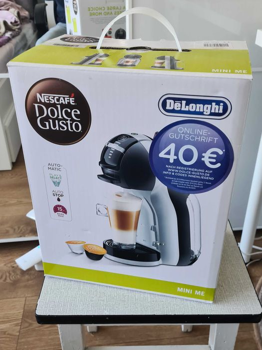 Ekspres kawowy na kapsułki DeLonghi Mini Me Nescafe Dolce Gusto