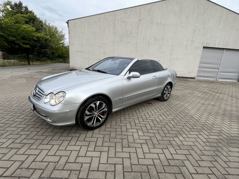 CLK200 kabriolet ładny