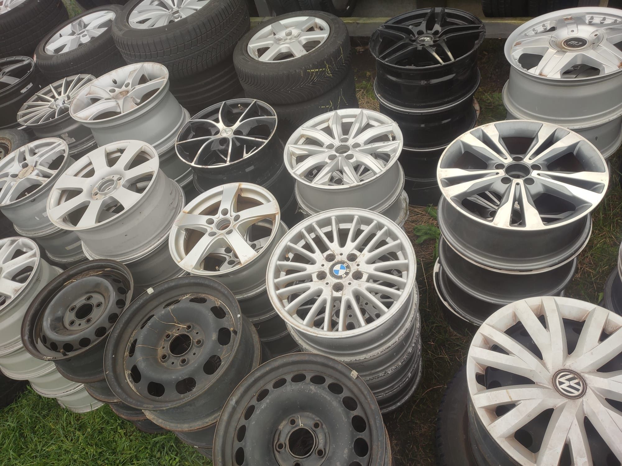 Pakiet 22 kpl felg aluminiowych