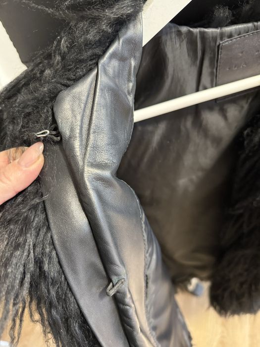 Шуба натуральна лама