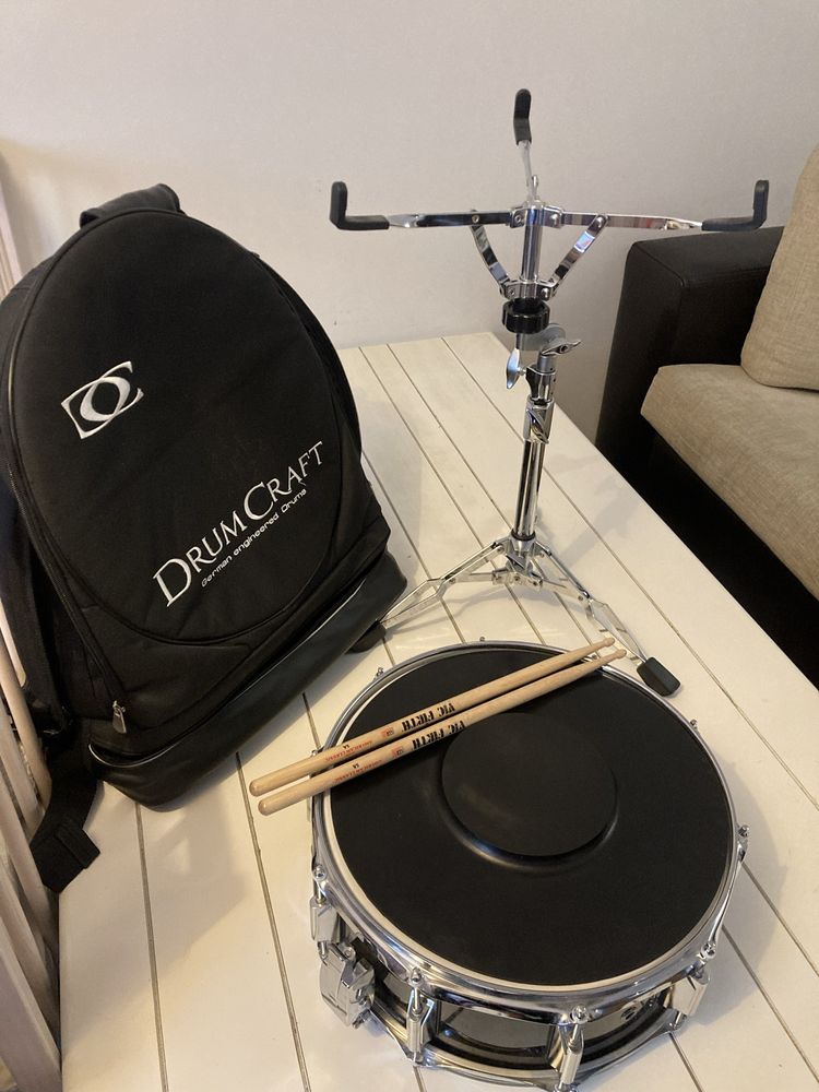 Werbel DrumCraft statyw pad pokrowiec pałki Vic Firth 5A