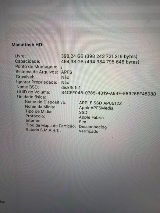 MacBook Air M2 - 512 GB SSD - Seminovo e sem nenhum dano