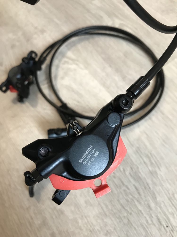 Гальма тормоза Shimano XT M8100, SLX M7100, Deore M6120, М6100, MT200