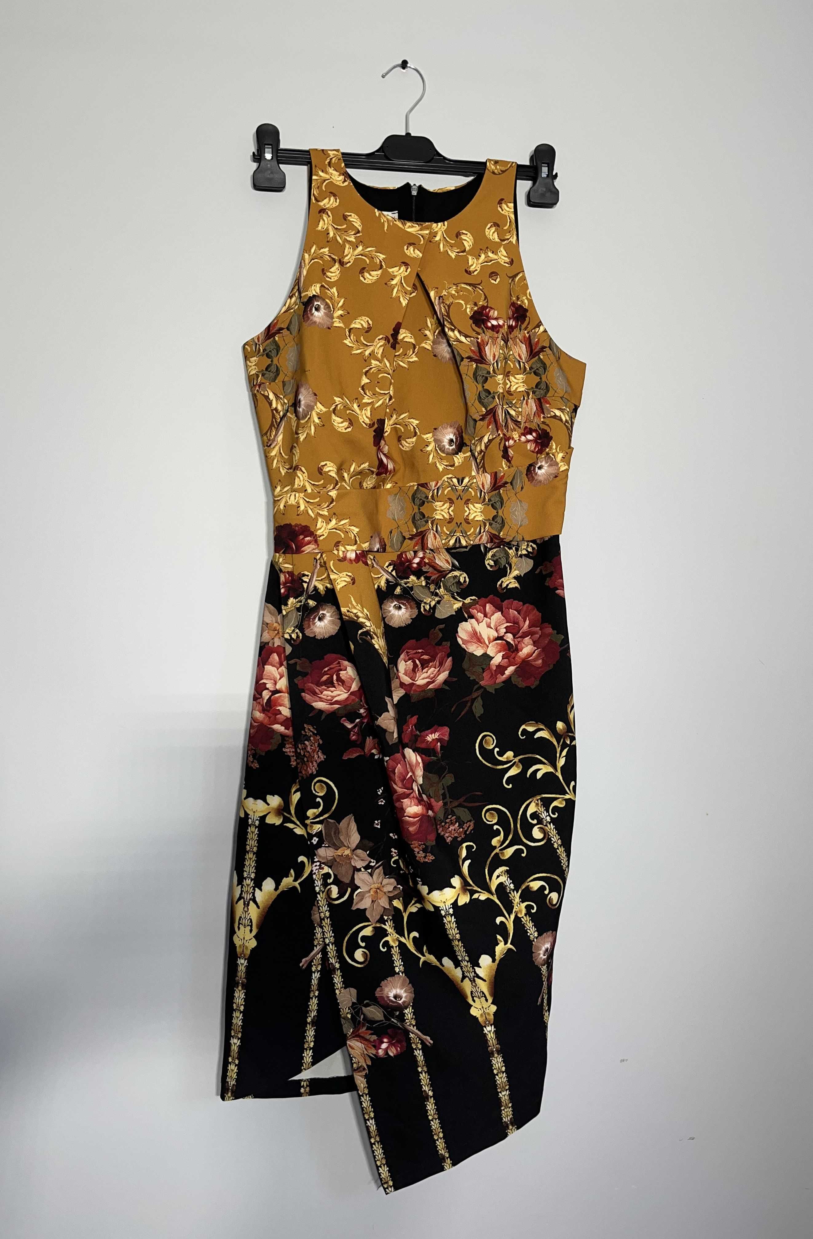 Elegancka sukienka z rozcięciem M 38  Rinascimento