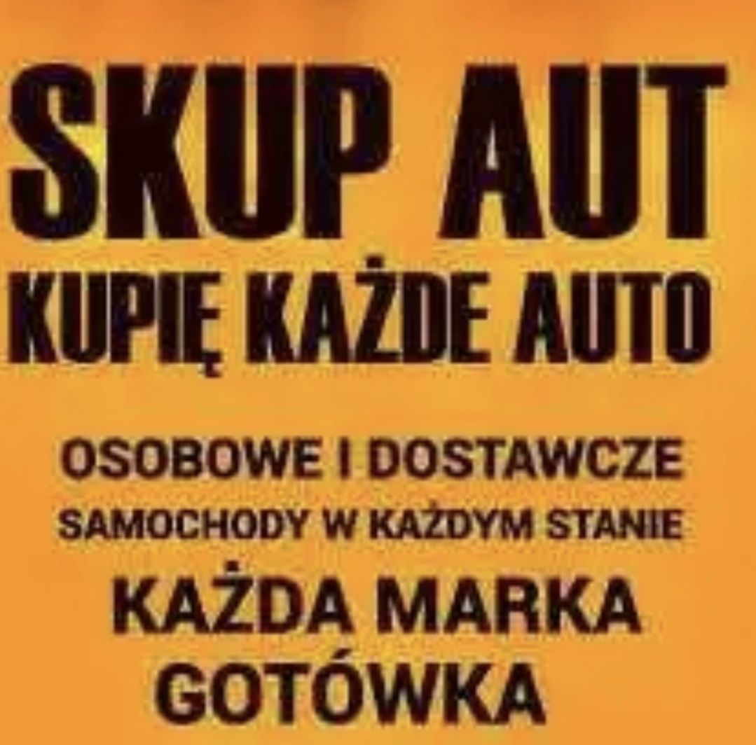 Skup Aut Quadow Motocykli SZYBKA GOTOWKA!