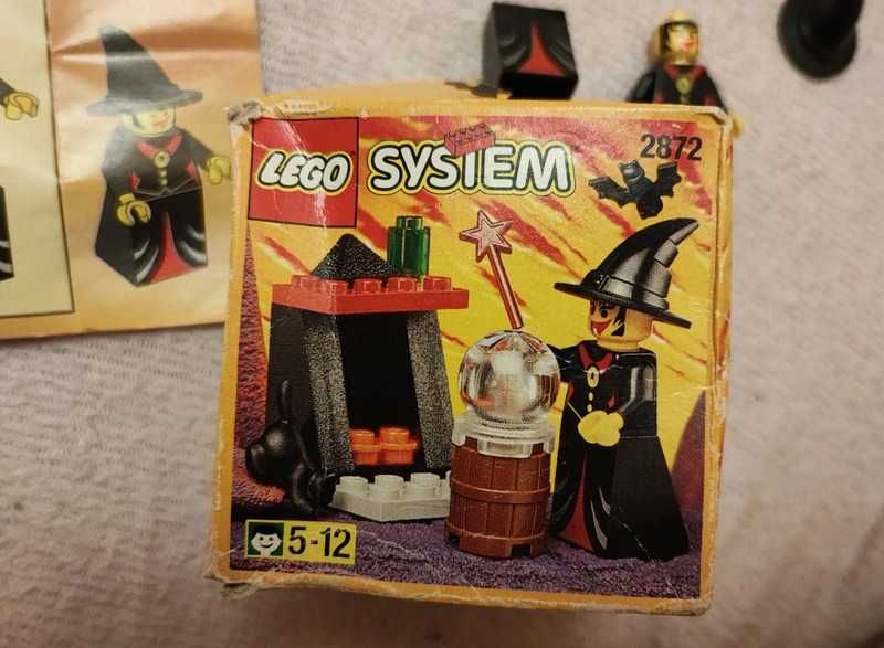 LEGO System Castle 2872 Witch's Fireplace (uszkodzony karton) vintage