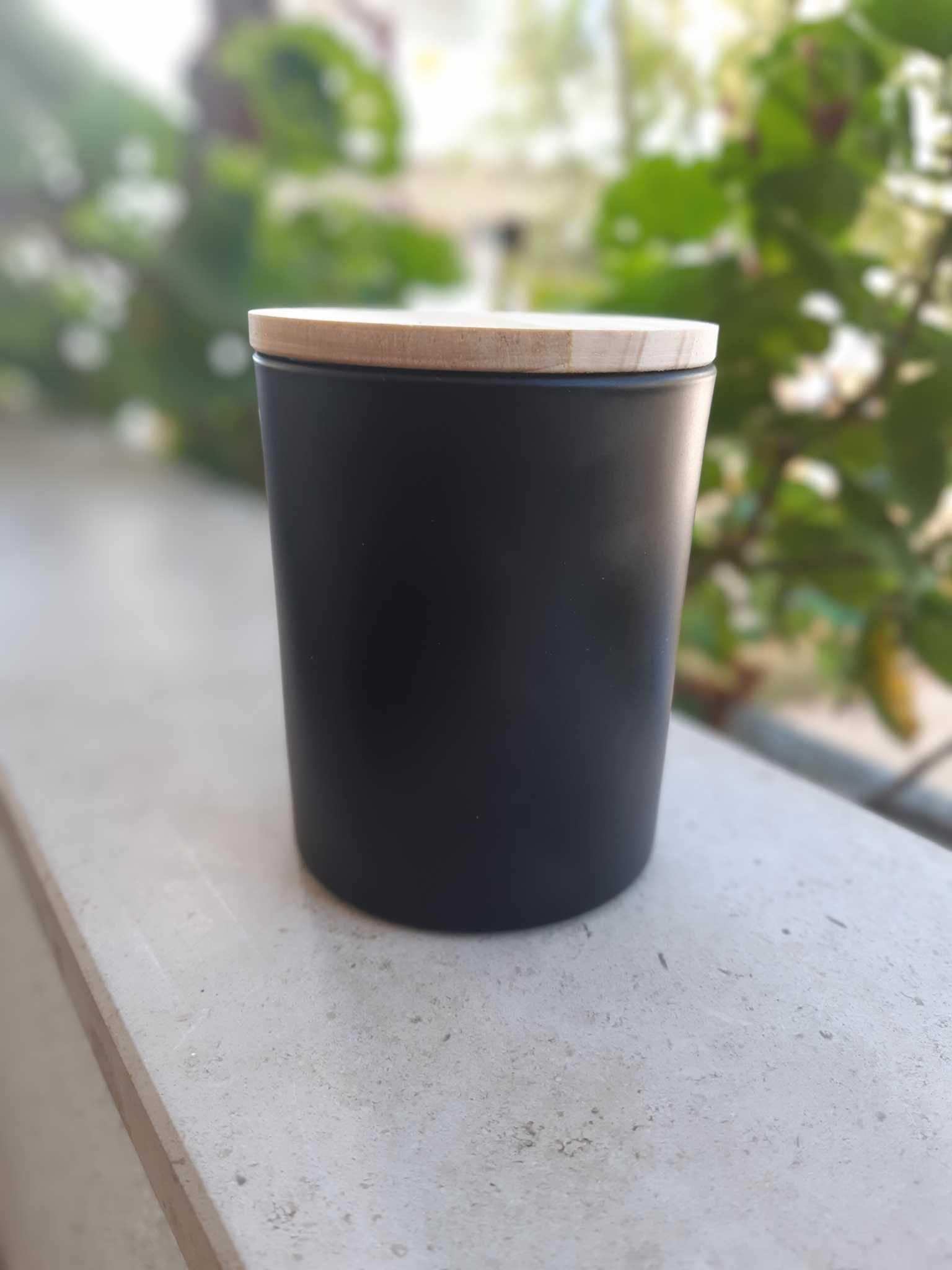 Vela Aromática c/ tampa de bambu