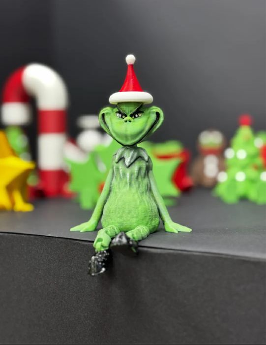 Новорічні іграшки 3D новорічний декор, різдвяний декор прикраси