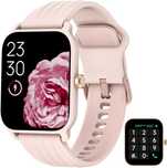 Smartwatch damski z funkcją telefonu 100+ trybów fitness różowy