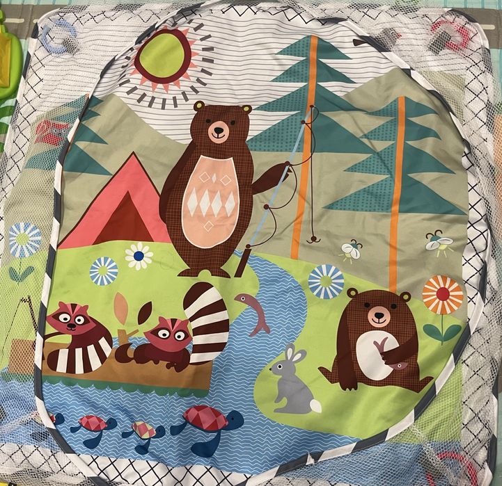 Розвиваючий термоковрик манеж