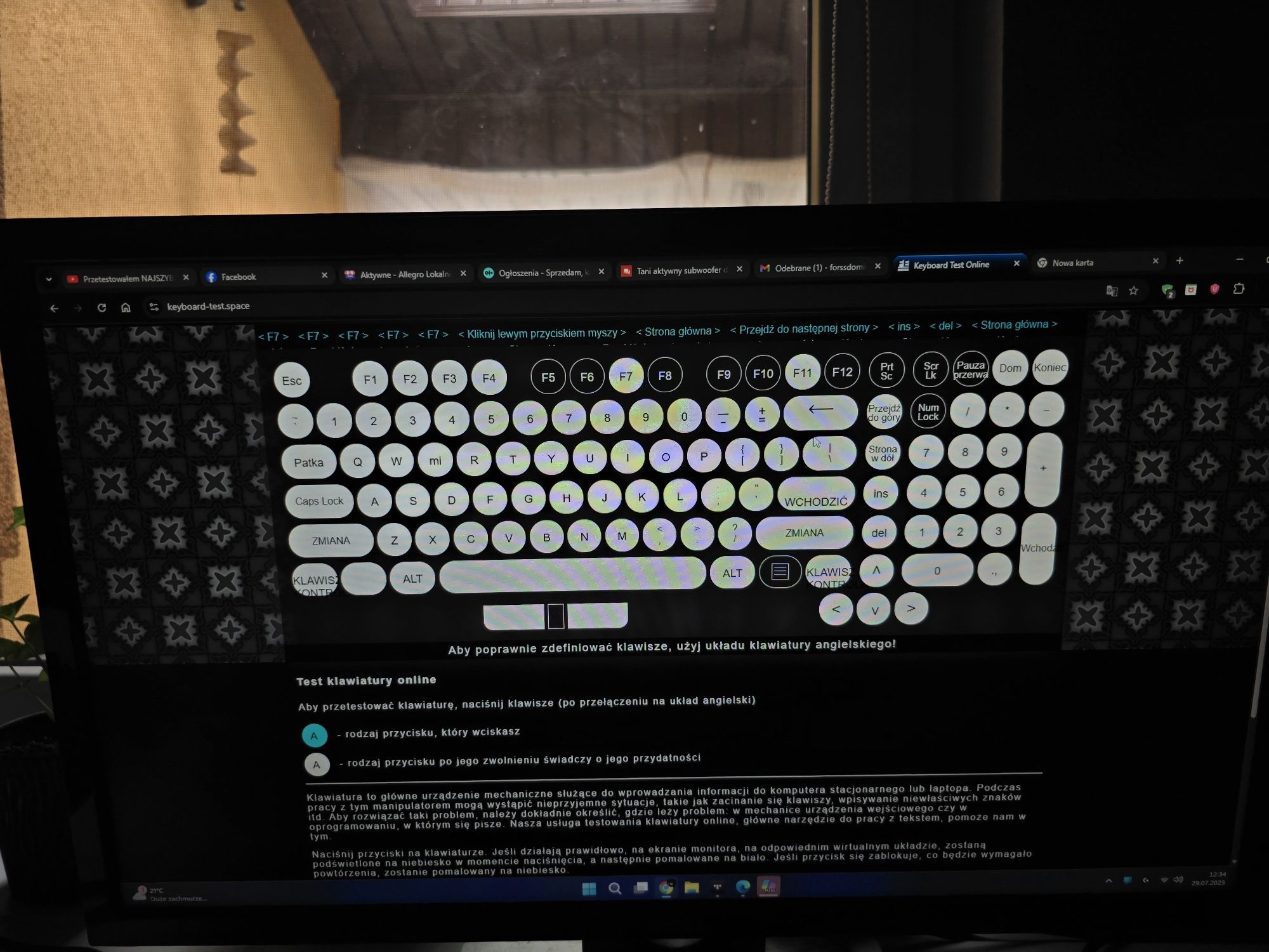 Logitech g413 klawiatura