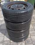 Felgi Stalowe 4x108 + Opony Continental PremiumContact 205/55 R16H