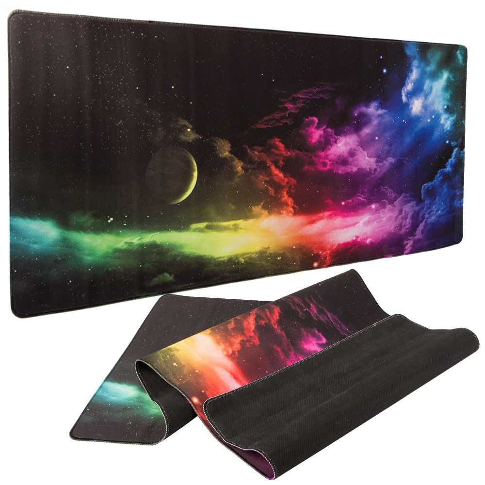 Podkładka pod mysz gamingowa na biurko 80x30 Nocne Niebo 06272
