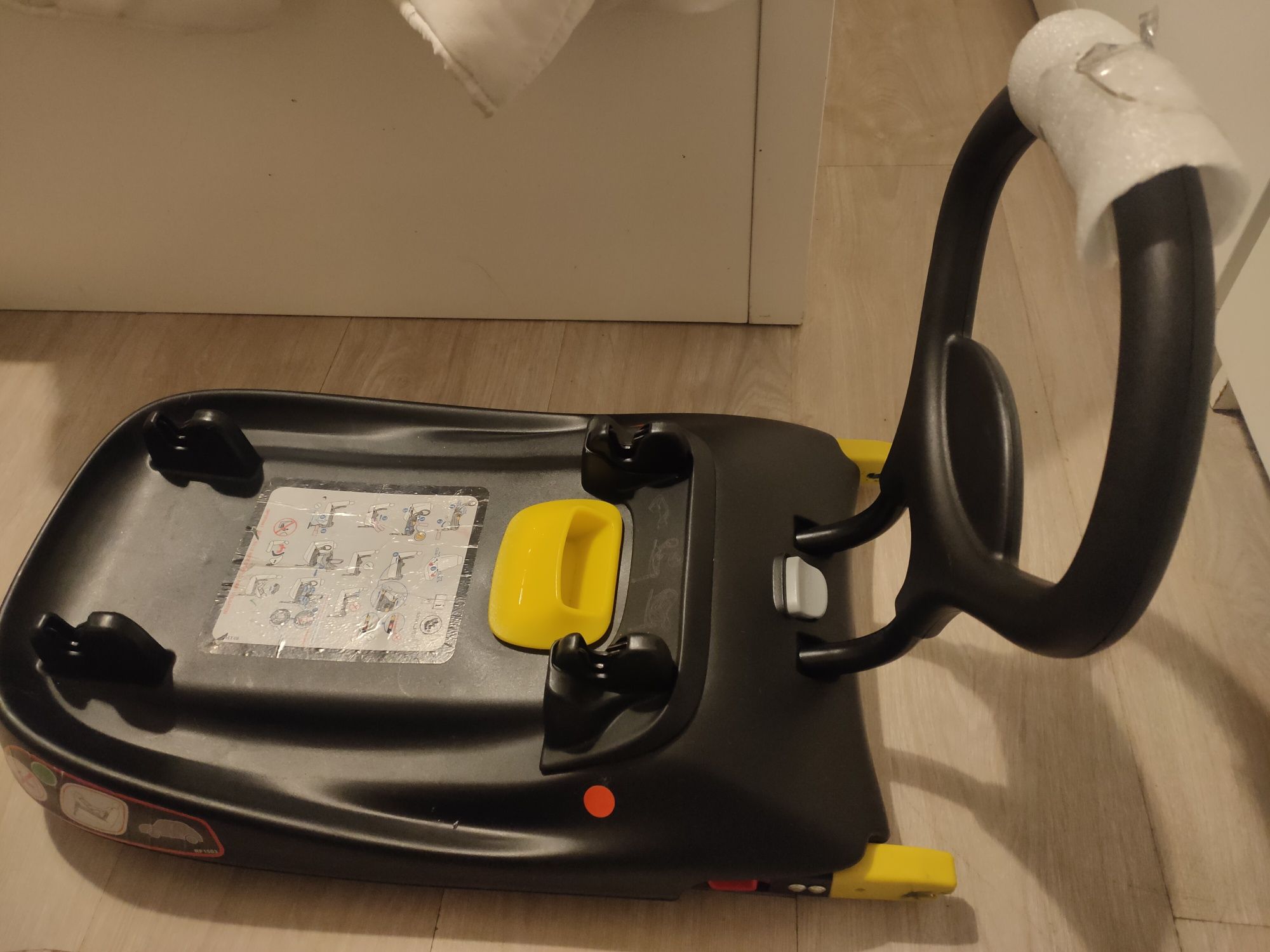 Carrinho e ovo com isofix rosa