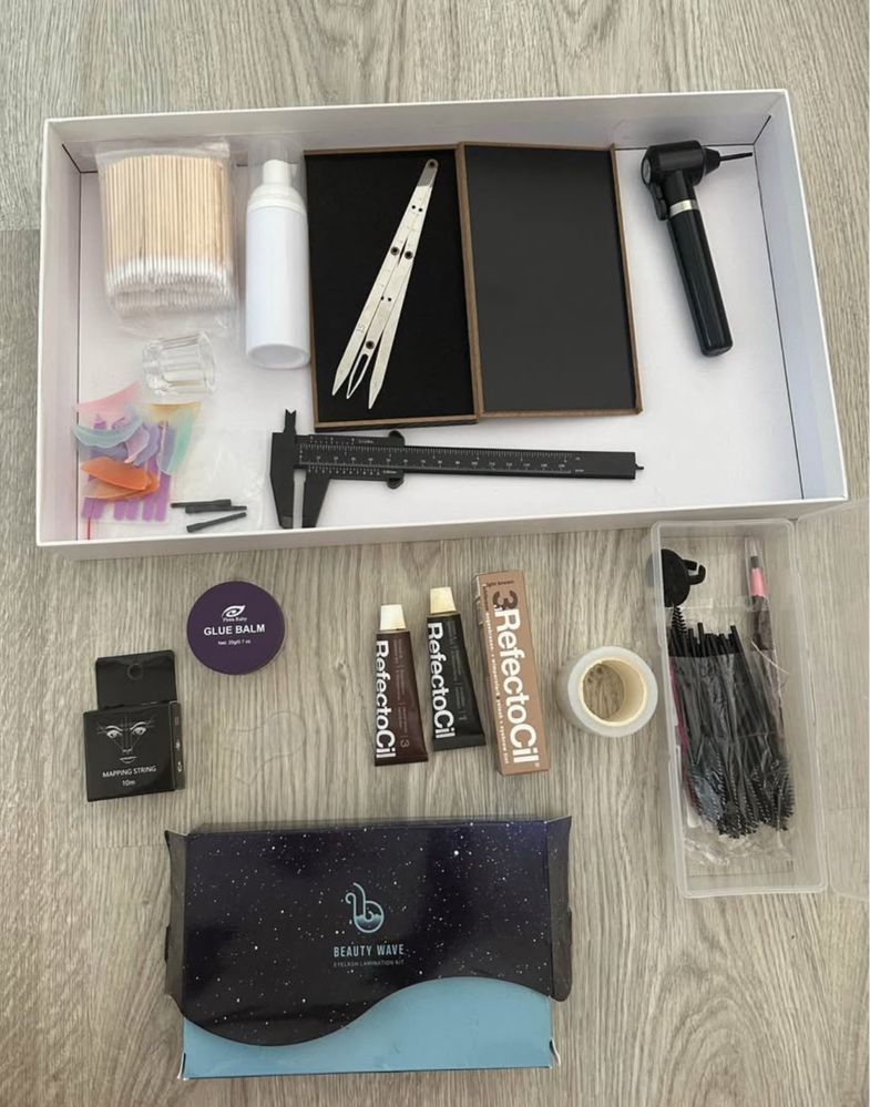 Material design sobrancelha/lash lifting/brow lamination