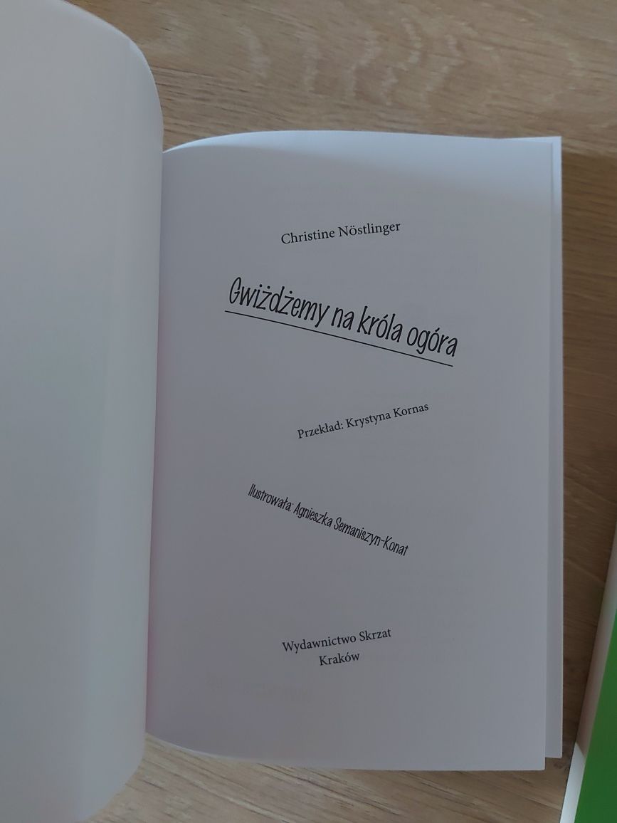 Barbara Kosmowska, Sezon na zielone kasztany. Gwiżdżemy na Króla Ogóra