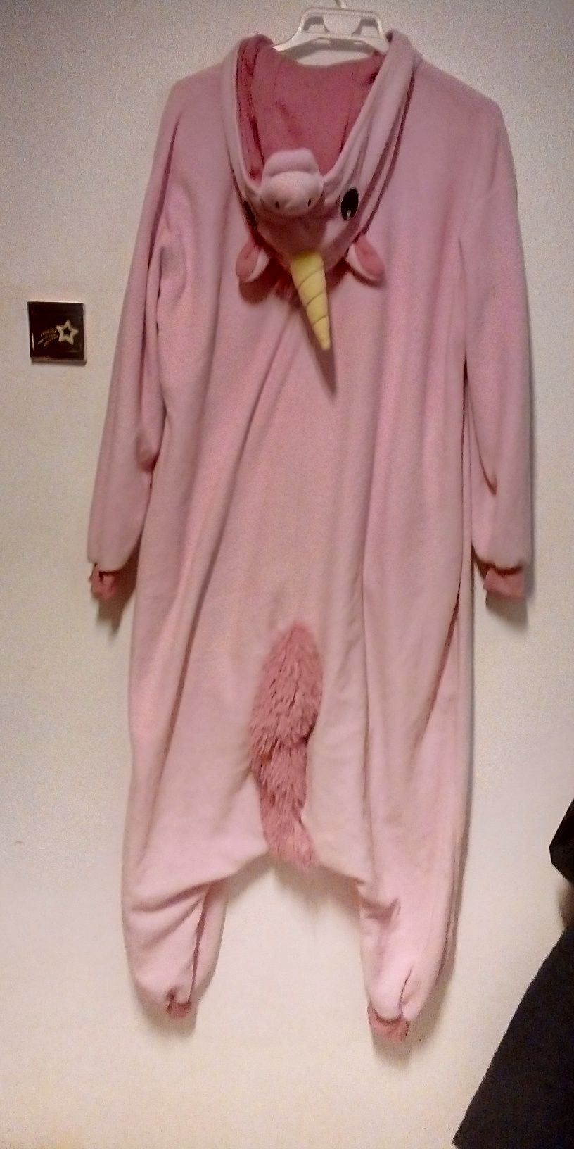 Kigurumi różowy jednorożec