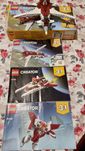 Lego 31086 futurystyczny samolot.